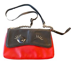 RARE: Vintage Rara Avis by Iris Apfel Winking Eye Purse